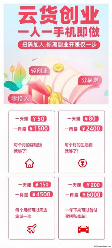 7.jpg 云货优选:免费招线上兼职卖货员!日入500~1000!