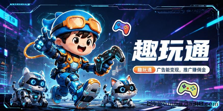 趣玩通实测：边玩游戏边看广告日赚 30+，靠谱副业全流程解析