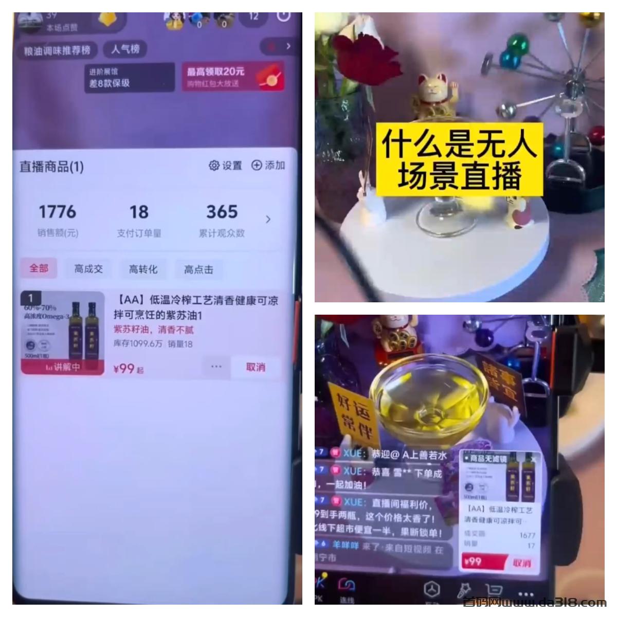 【无人场景】直播带货，不说话，不露脸，一直在爆单！